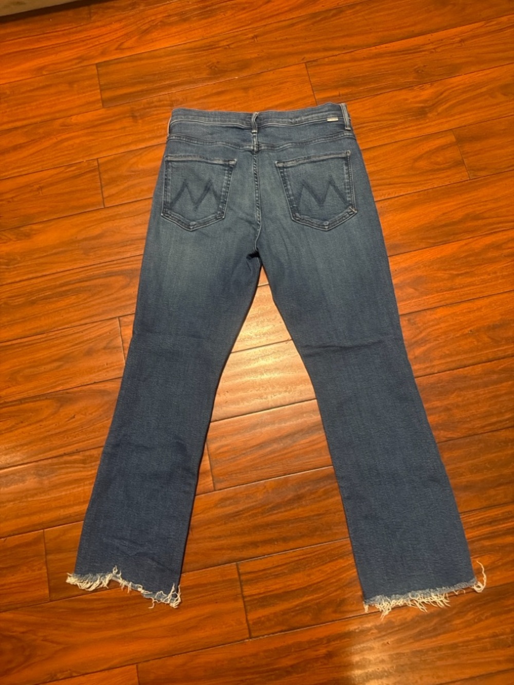 MOTHER The insider  Ankle Fray  Jeans - Light Blue - Picture 4 of 11